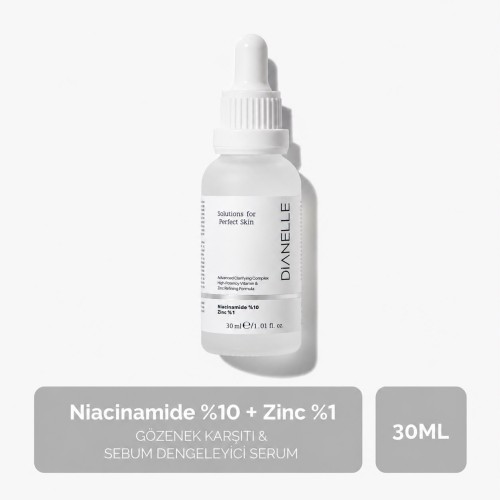 Niacinamide %10 & Zinc %1 Pore-Refining Sebum Serum